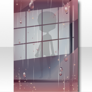 (Frame) Hollow Rainy Window Frame ver.A red