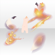 (Body Accessories) Guardian Spirit Light of Gods ver.A orange
