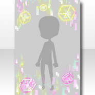 (Frame) Hologram Mutant Laser Frame ver.A yellow