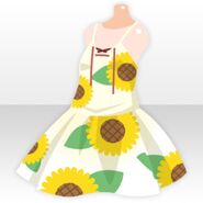 (Tops) Sunflower Camisole One-Piece ver.A yellow