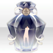 (Back Accessories) Happy Makeup Girls Perfume Bottle ver.A white