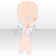 (Face Accessories) Frozen Ice Heart ver.A blue