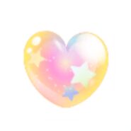 (Items) Crystal Heart Yellow