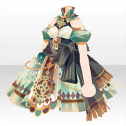 (Face) Dreamy Fantasy Elegant Master Dress ver.A green