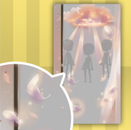 (Show Items) After the Rain Twinkle Angel Ladder Decor2 orange ver.1