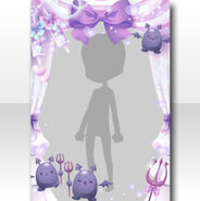 (Frame) Dentist x Little Devil and Sweets Frame ver.A purple