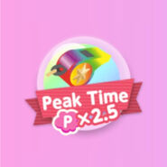 2.5x Peak Time Whistle Icon