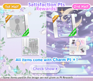 1st Half Satisfaction Point Rewards