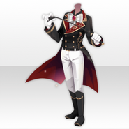 (Tops) Gentleman's Invitation Equestrian Style ver.A red