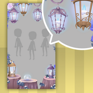 (Show Items) Gärtner in der Nacht Lantern Decor1 purple ver.1
