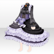 (Tops) Weird Killer Frilled Princess Dress ver.A purple