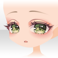(Face) Autumn In London Maple Leaf Vacant Face ver.A green