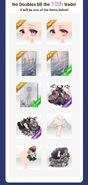 No-Double-Promo①♡ for (Back Accessories) Verre Fleur Tree ver.A black
