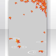 (Show Items) Falling Momiji Leaves Decor1 ver.1