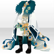 (Tops) Hana Hina Cool Kimono ver.A blue