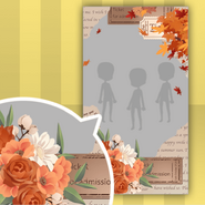 (Show Items) Autumn In London Maple Leaf Decor2 orange ver.1