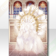 (Wallpaper/Profile) Women Opera Top Star Feather Wallpaper ver.A white