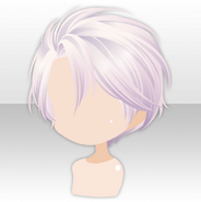 (Hairstyle) Side Parted Airy Short Hair ver.A purple