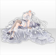 (Tops) Devil Church Lady Lilith Dress ver.A white