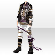 (Tops) Lavshuca Demon Boy Suit ver.A purple