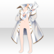 (Outerwear) Gentleman's Invitation Collared Coat and Gloves ver.A white