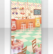 (Show Items) Colorful Restaurants Pop Interior Stage ver.1
