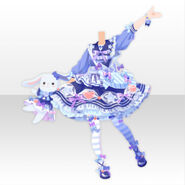 (Tops) CocoPPa Dolls Pop Candy Style ver.A blue