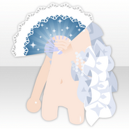 (Hand Accessories) Sara Gorgeous Fan ver.A white