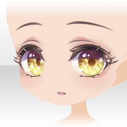 (Face) Collier de perles Fruits Cockatil Tipsy Face ver.A yellow