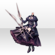 (Tops) Eerie Old Mansion Mistress Chasing After Style ver.A purple