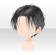 (Hairstyle) Satan Elegant Short Hair ver.A black