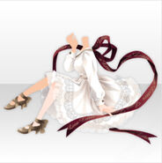 (Tops) Love Post Office Girl Style ver.A white