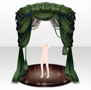 (Back Accessories) La Vie En Rose Show Back ver.A green