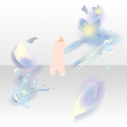 (Body Accessories) Guardian Spirit Light of Gods ver.A white