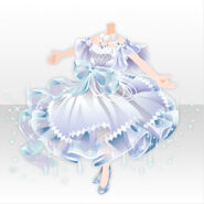 (Tops) Frozen Ice Princess Style ver.A white