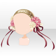 (Head Accessories) Poison Dahlia Headband ver.A pink