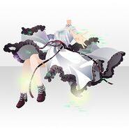 (Tops) Missing Stray Girl Dress ver.A white