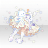 (Tops) Angelic Kittens Fluffy Walking Style ver.A white