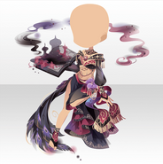 (Tops) Star Amulet Taus Dress ver.B black
