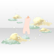 (Back Accessories) Dream World Shiny Cloud ver.A green