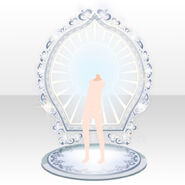 (Back Accessories) Aqua Mahal Vignette ver.A white