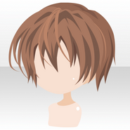 (Hairstyle) Nat Short Hair ver.A brown