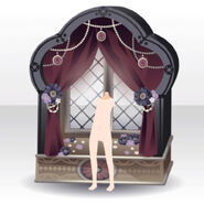 (Back Accessories) By the Window of Isolated Tower ver.A red