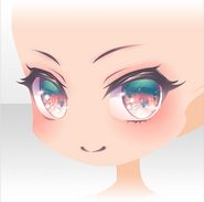 (Face) Burning Goddess of Flame Smile Face ver.A green