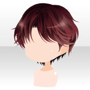 (Hairstyle) Luminous Noble Short Hair ver.A red