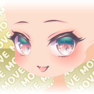 (Face) Burning Goddess of Flame Moving Face ver.A green