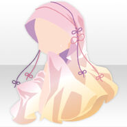 (Head Accessories) Ghost Banquet Fox's Wedding Hood ver.A pink