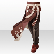 (Pant&Skirt) Welcome to Honeybee! Patissier Salon Apron ver.A brown
