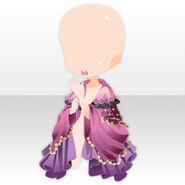 (Face Accessories) Temptation of Dream World ver.A purple