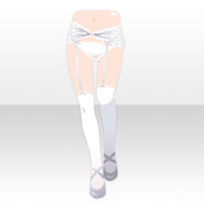 (Pant&Skirt) Abbey Princess Bottom ver.A white